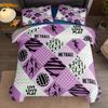 Love Play Netball Boys Duvet Cover Set King Queen Double Full Twin Single Size Teal Bed Linen Set