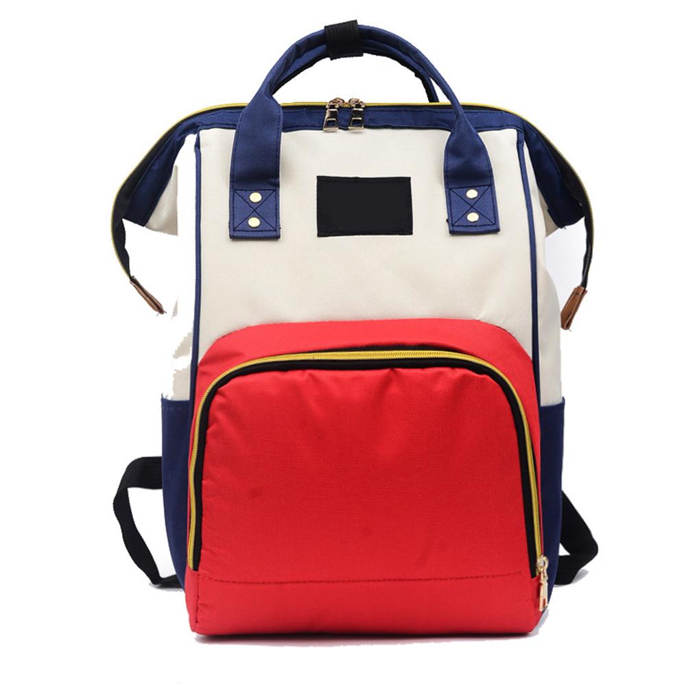 1PC Large Capacity Mummy Diaper Bags Zipper Travel Backpacks Pregnant Baby Nappy Nursing Diaper Bags