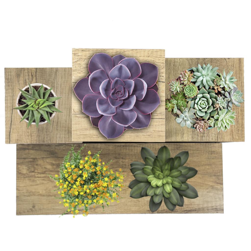 Metal Standing Flower Stand for Flowers, Plants, Pots, Industrial Shelf 68