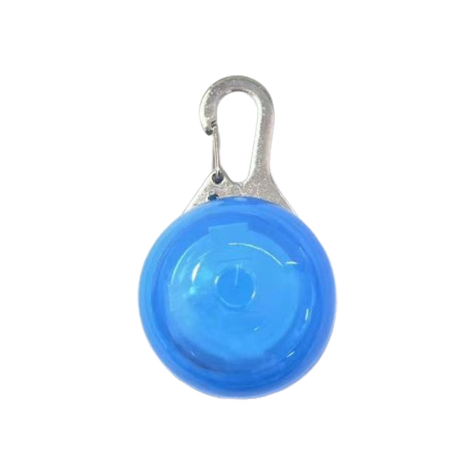 

Safety Dog Collar Light Pendant Dog Cat Collars Use LED Night Safety Light Suitable for Evening Walking синій