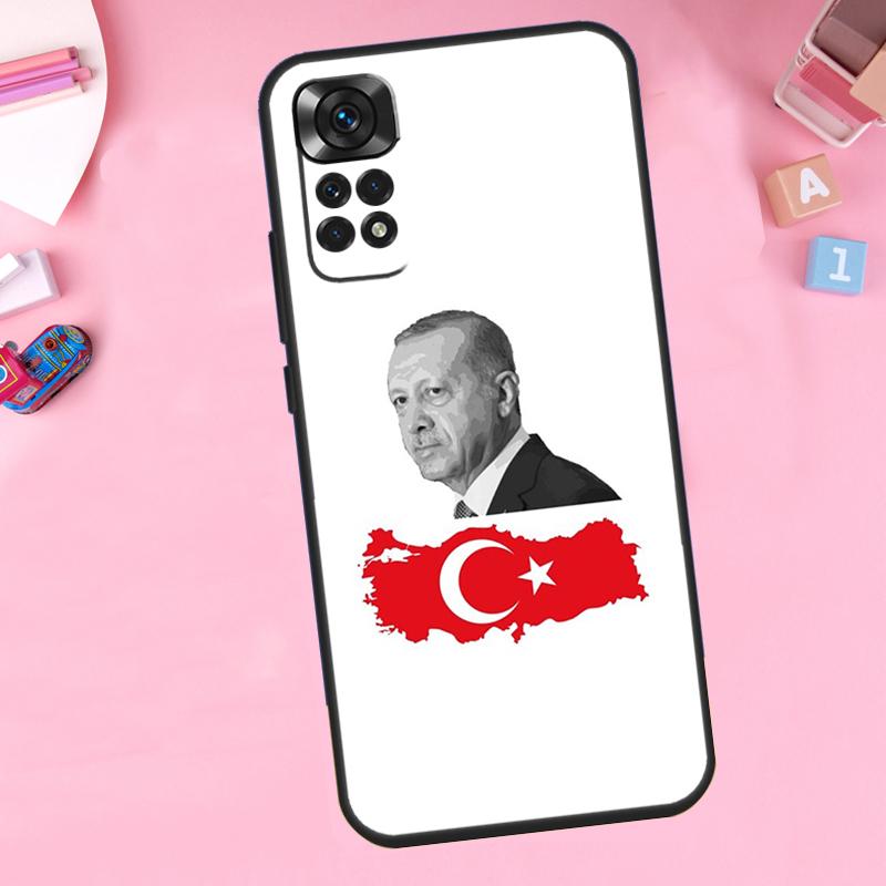 Turkey Recep Tayyip Erdogan For Xiaomi Redmi Note 13 14 9 10 11 12 15 Pro Plus Phone Case For Redmi 15 C 14C 10C 12C 13C