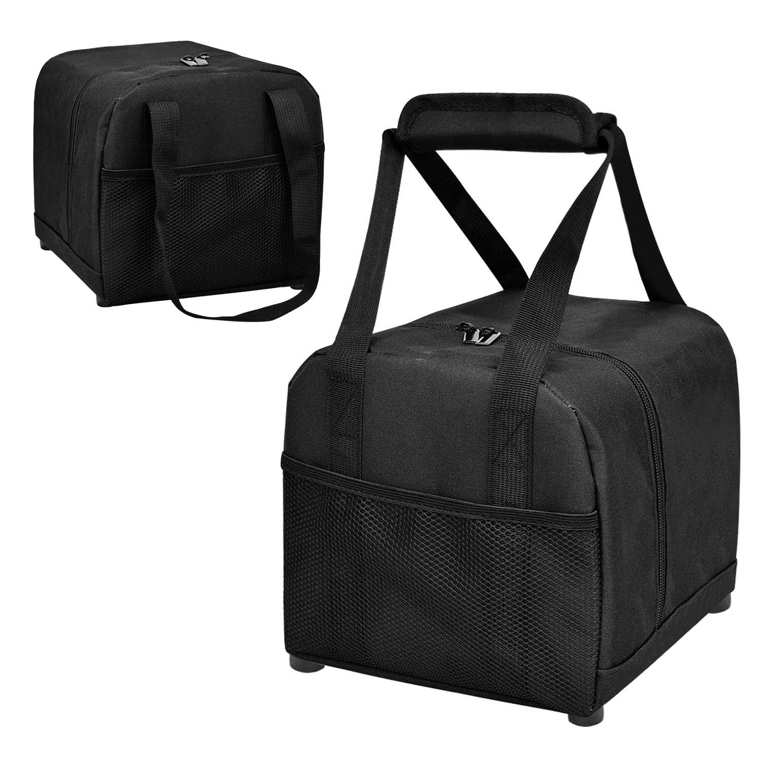 Waterproof Portable One-Bowling Organizer Tote with Adjustable Handle Bowling Ball Bag for Single Ball with Padded Holder