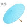 20/30/40/60/85CM Colorful Paper Umbrella Chinese Style DIY Crafts Decorative Oil-paper Painting Umbrella Bamboo Handle Oriental Parasol Party Favors