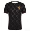 2026 Portuguese Special Edition Training Shirt - Shield Design with Full Embroidery Breathable and Quick-drying Jersey