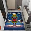 Looney Taz Art Personalized Name Carpet Design for Decorate room Entryway Study room Balcony Anti-slip Rug Anime Office Decor