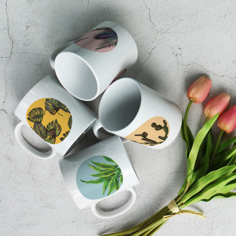 cb536-Design Mug 4p-Botanical Color