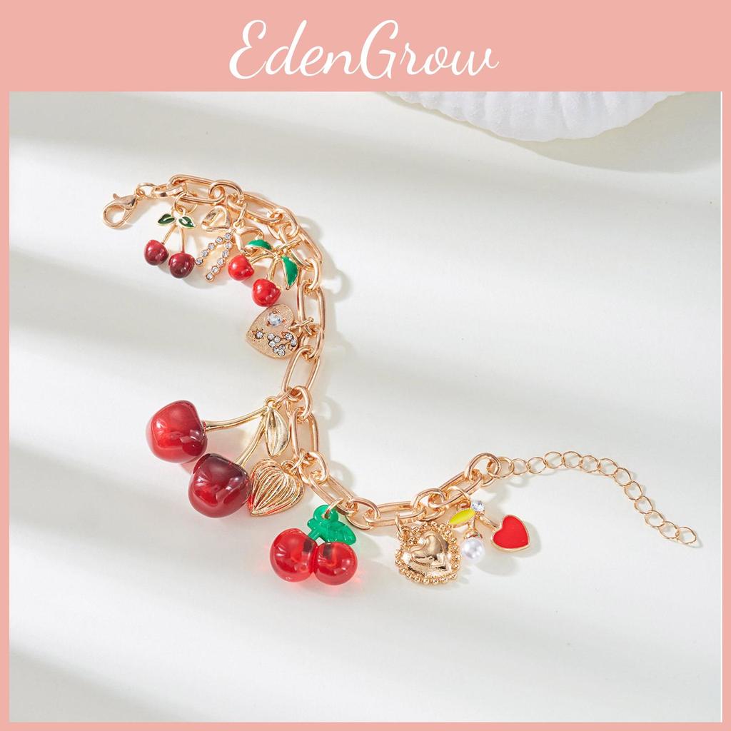 Cherry Blossom Alloy Jewelry With Butterfly Bow Pendant Accessory