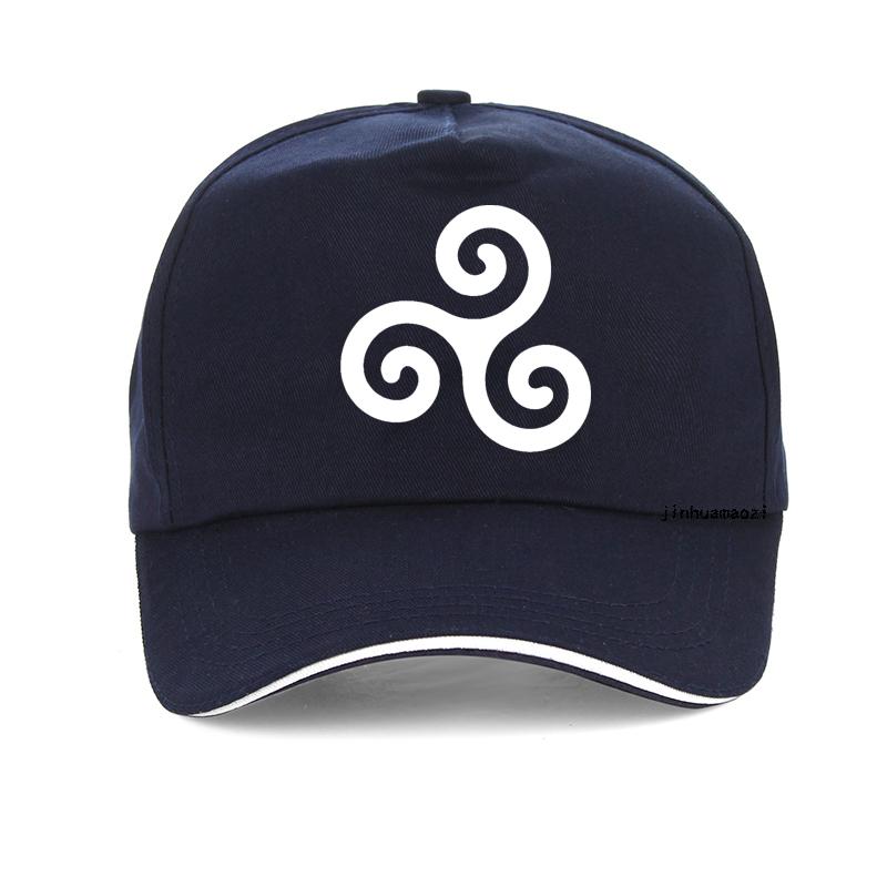 

Witchcraft Vortex hat Viking Triskelion Celtic Knot Spiral Triskele Baseball Cap Vintage Ancient Celtics Symbol Unisex hats bone Adjustable