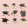 Grad Cap Pin High-Quality Grad Pin Class Of 2025 Pin Decorative Graduation Badge For College Graduation Ceremony Academic