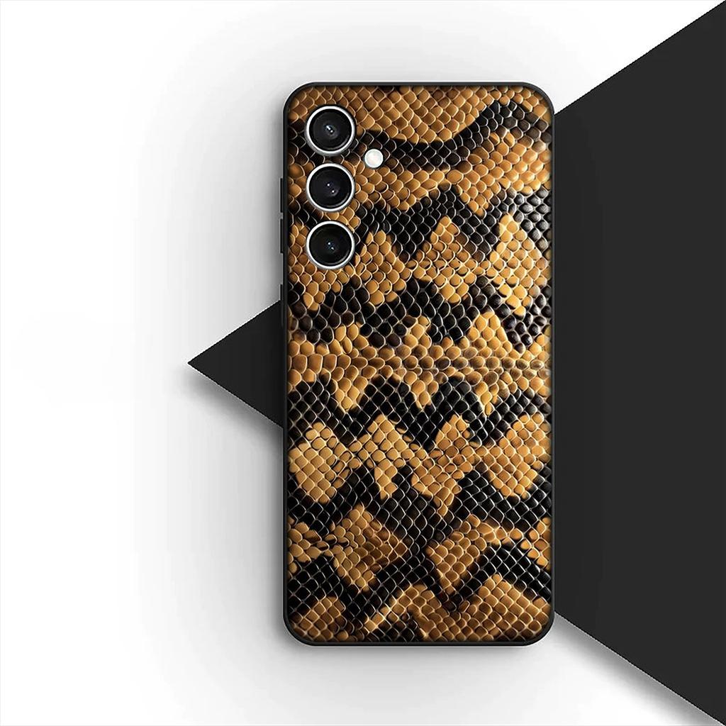 Skyddsfodral för Apple iPhone 17 Pro XS Max Air 6 7 8 Plus 5 + SE 2022 SE2 16E Fodral Mobilskal Ko-mönster Leopard Orm