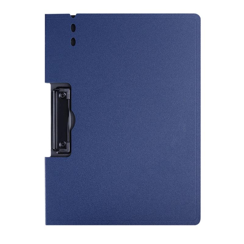 1PC A4 File Folder With Cover - Document Organizer Clipboard For Business & School, Office Stationery Supplies, Paper Holder