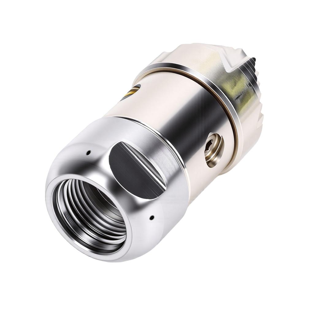 3 8 Inch Sewer Jetter Nozzle 360 Degree Rotating Stainless Steel Pressure Washer Nozzle for Drain Pipe Cleaning 15L Min