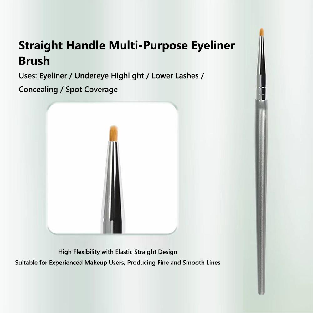 Precise Application Bent Liner Makeup Brushes Angled Design Cosmetic Brush Eye Brow Tool Makeup Tool Detail Eye Liner Brush