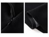 2025 New College Style Black A-Line Wool Skirt - Autumn/Winter Pear-Shaped Exclusive