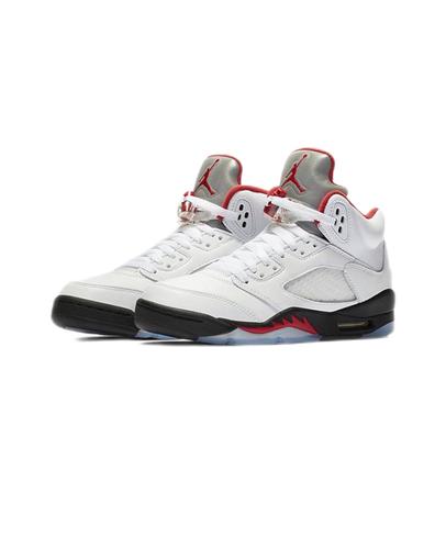 Air Jordan 5 Retro 2020 Mid Fire Red Jordan 5 AJ5 440888-102 EU 36.5 белый
