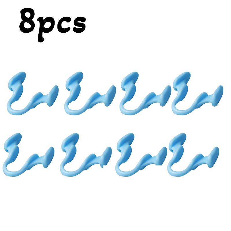 2-10pz Silicone Correttore Anti-Russamento Ausilio per il Sonno Dilatatori Nasali Migliorare la Qualità del Sonno Sollievo Clip Nasale Dispositivo Stop Russamento