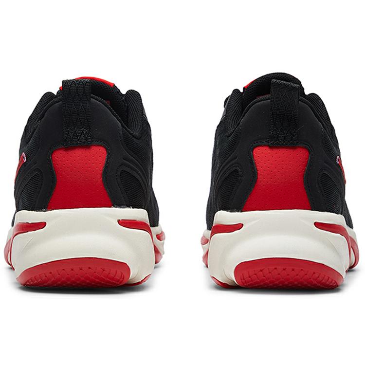 New Anta Running Collection Low Top Running Shoes Men's Black Red 112025515-1