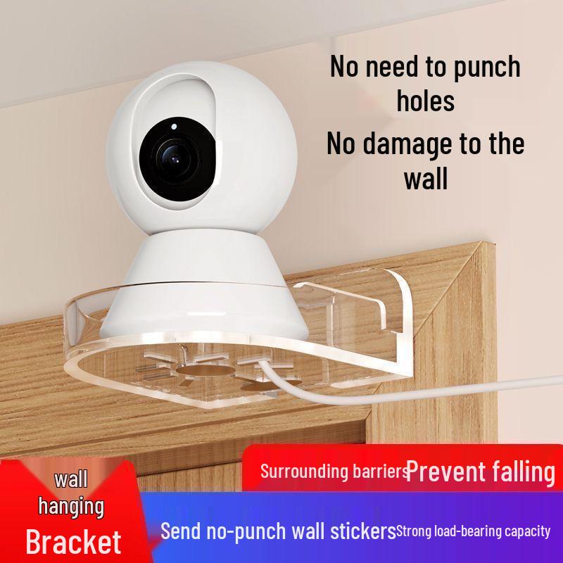 Punch-Free Wall-Mounted Indoor/Outdoor Camera Bracket