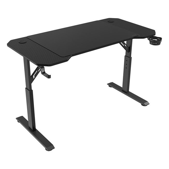 Bureau - MARS GAMING - MGD-ERGO120 - Hauteur Réglable 3 Positions - Surface Ergonomique - Métal