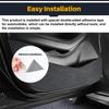 For Mazda 3 Axela 2019 2020 2021 2022 2023 2024 2025 LHD RHD Car Anti-kick Pad Suede Leather Carbon Pad Accessories Door Protect