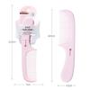 Scalp Massage Pink Hair Brush Anti-static Fine Tooth Hair Combs Portable Wide Tooth Comb  Household