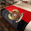 Royal Emblem Heritage blanket sofa blanket blanket Outdoor plush blanket Christmas gifts Nap Blanket