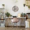 10inch  Manufacturer Factory Price Cheap Wooden Wall Clocks Silent Number Quartz Decorative Home Bedroom Hanging Watch