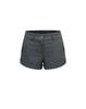 Maegolenseoul Metal Tri-Clipse Tailored Mini Shorts Charcoal