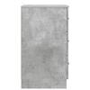 Nachttisch Betongrau 38 x 38 x 66 cm Spanplatte