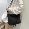 Crossbody Bag Couple Trendy Brand Tooling Satchel Cycling Backpack Women'S Casual Shoulder Bag Canvas Student Messenger Bag