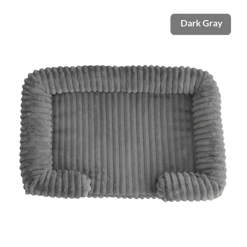 New Large Dog Bed - Winter Warm Pet Mat with Thick Padding Waterproof Dog Cat Bed for Big Breeds Durable Washable Pet Cushion