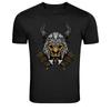 Viking Goat Skull Helmet Warrior Graphic T-Shirt