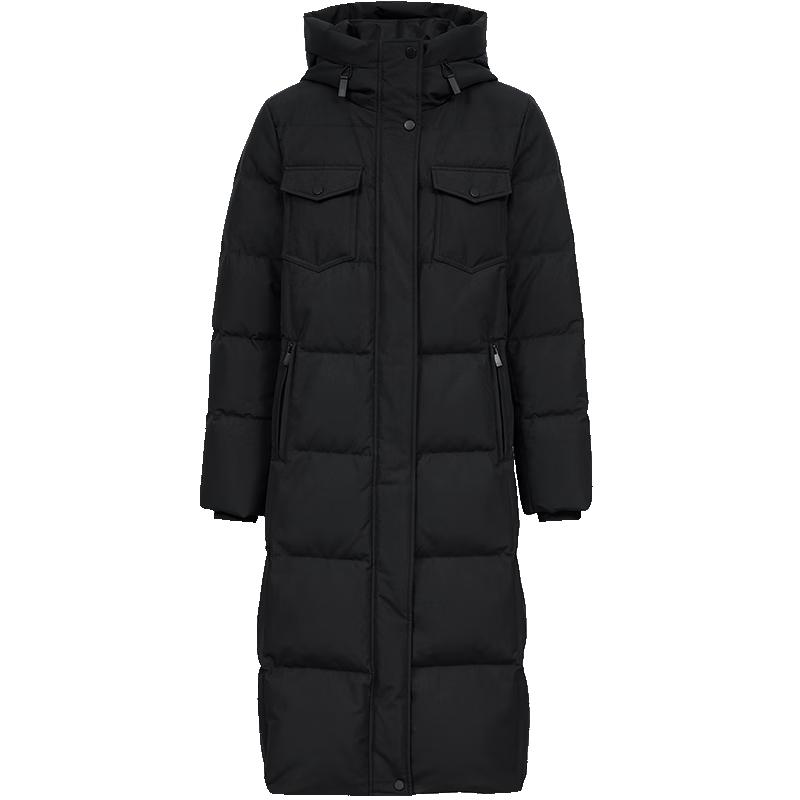 VEROMODA Women s Hooded 90% Duck Down Puffer Jacket M