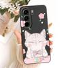 For Itel Power 70 / Itel P70 Cute Cat Flower Cartoon Phone Case For Itel P70 Power70 P673L Shockproof Soft Silicone Bumpers