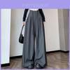Casual Wideleg Pants For Women With Solid Color Design For Spring Summer Comfort
