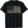 Papa Held Veteran Legende Camouflage, Veteran Papa Vatertagsgeschenk Unisex T-Shirt