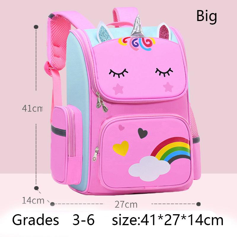 Kinderrugzak voor Meisje Eenhoorn Kinder Boekentas Regenboog Ogen Schooltas Tiener Meisje Rugzak voor Reizen Waterdicht Mochilas