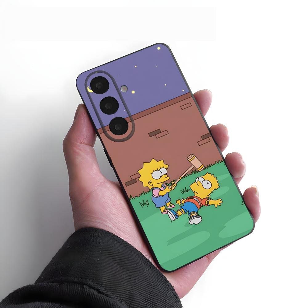 

The Simpsons Phone Case For Samsung S26 S25 Plus S20 S20 Plus S22 Ultra S23 FE S21 Plus S21 Ultra Soft Cover Samsung S24