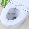 50pcs Disposable Toilet Seat Covers with Elastic Bands - Hygienic Portable Toilet Seat Protectors for Travel, Hotels, Public Restrooms