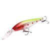 10PCS 11cm/9.5g Three Anchor Hook Simulated Fish Bait Sequin Hard Bait