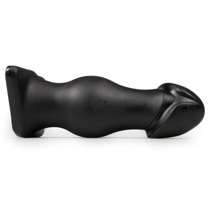 Plug anal - Titanmen - The Rumpy - Noir - Matériau ferme et flexible - Pour adultes