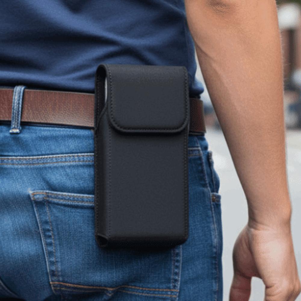 Waterproof Phone Belt Clip Bag Single-layer Phone Belt Hanging Pouch Mobile Phone Pouch Men