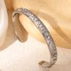 Moon Star Sun Bangle Bracelet Gold Sliver Stylish Metal Open Wrist Vintage Fashion Party Zircon Gift for Women