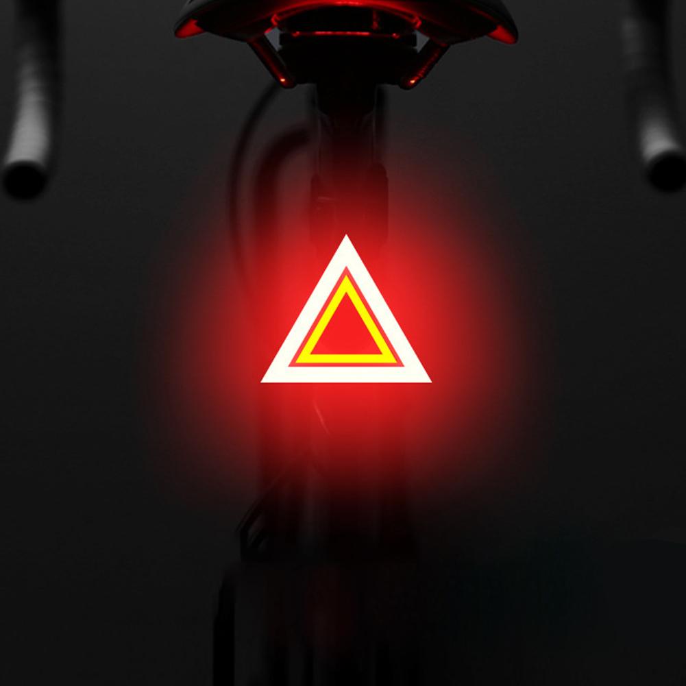 Fahrrad Rücklicht Fahrradlampe Mehrere Beleuchtungsmodi USB Wiederaufladbar LED Blinker Rücklichter MTB Sattelstütze Fahrradzubehör
