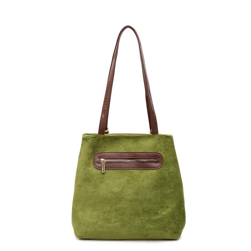 Retro Large-capacity Bag Women's 2025 New Trendy Fashion Shoulder Tote Bag Design Sense Niche Commuter Backpack