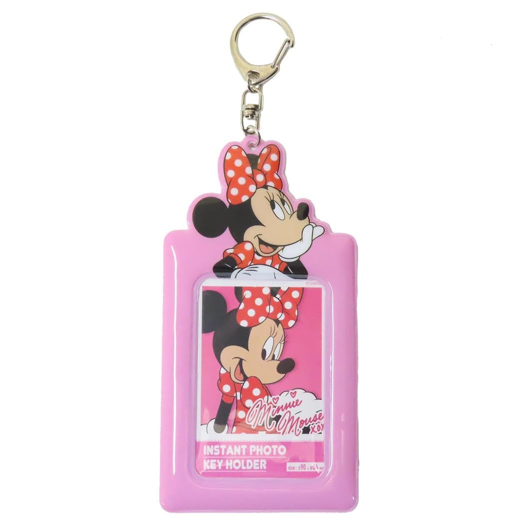 SK Japan Disney Minnie Mouse Instant Photo Keychain 16482