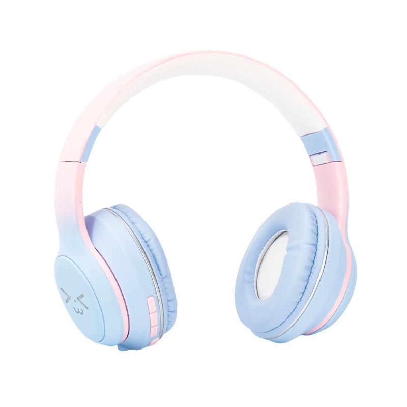 GT630 Cartoon Foldable Over-Ear Bluetooth Headphones - Heavy Bass Gaming
