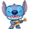 Figurine - FUNKO POP - Disney Lilo &amp; Stitch - Stitch avec ukelele - 1 419