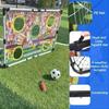 47-Inch Soccer Goal with Scoreboard - Durable PP Football Net for Indoor/Outdoor, Girls (Christmas, Birthday)