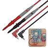 Heat Resistant Multimeter Test Leads  with PVC Insulation Multimeter Probes Leads  with Tip Pair for Stable Measurements